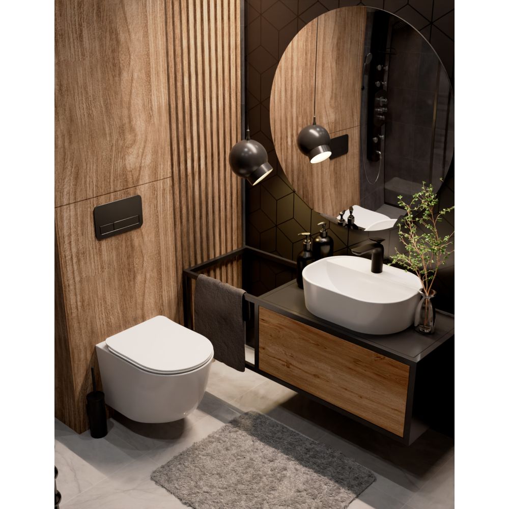 Комплект инсталляции GROHE 38811KF0-B/S с унитазом AQUAme AQM2002PRO и сиденьем с микролифтом (NW0173/S)