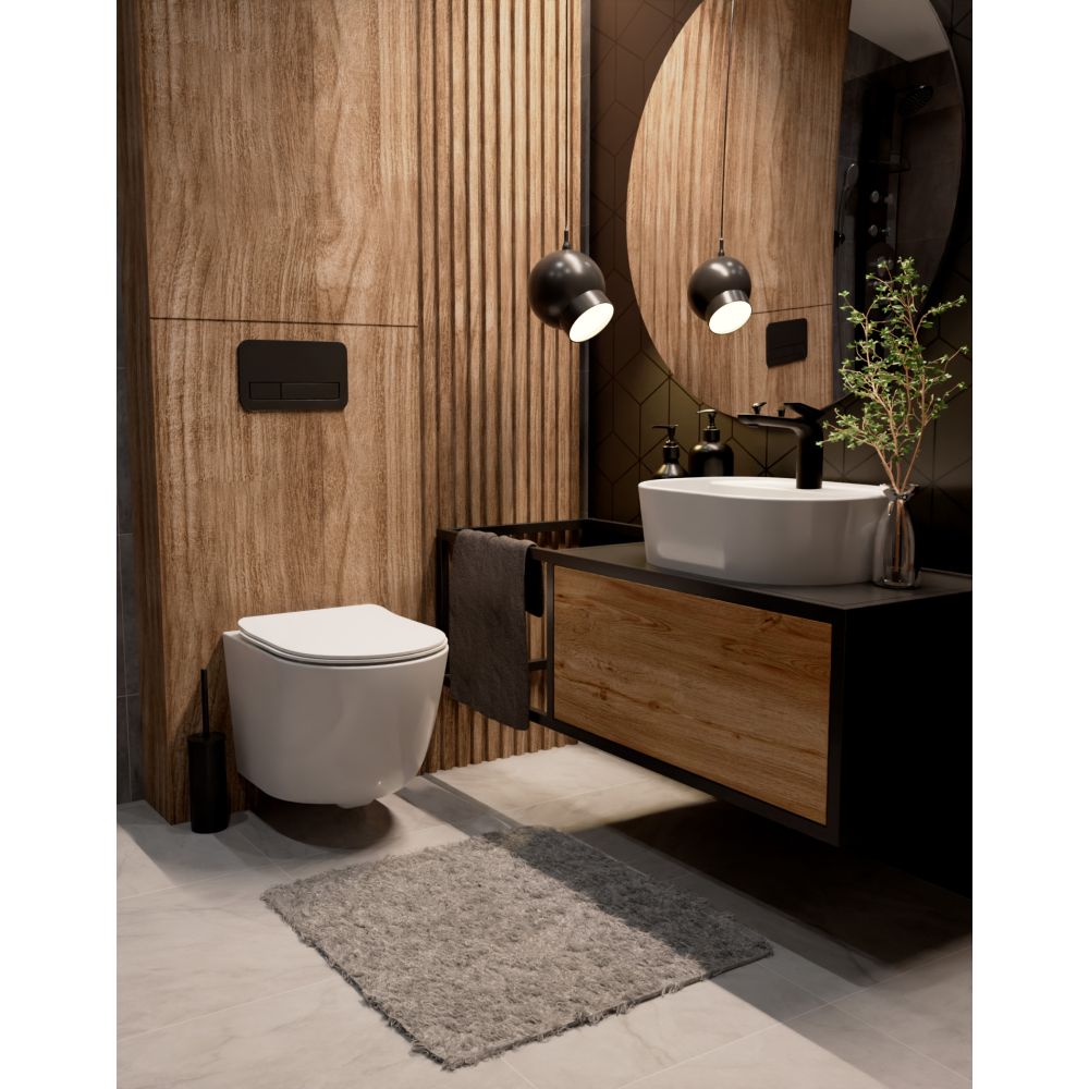 Комплект инсталляции GROHE 38811KF0-B/S с унитазом AQUAme AQM2002PRO и сиденьем с микролифтом (NW0173/S)