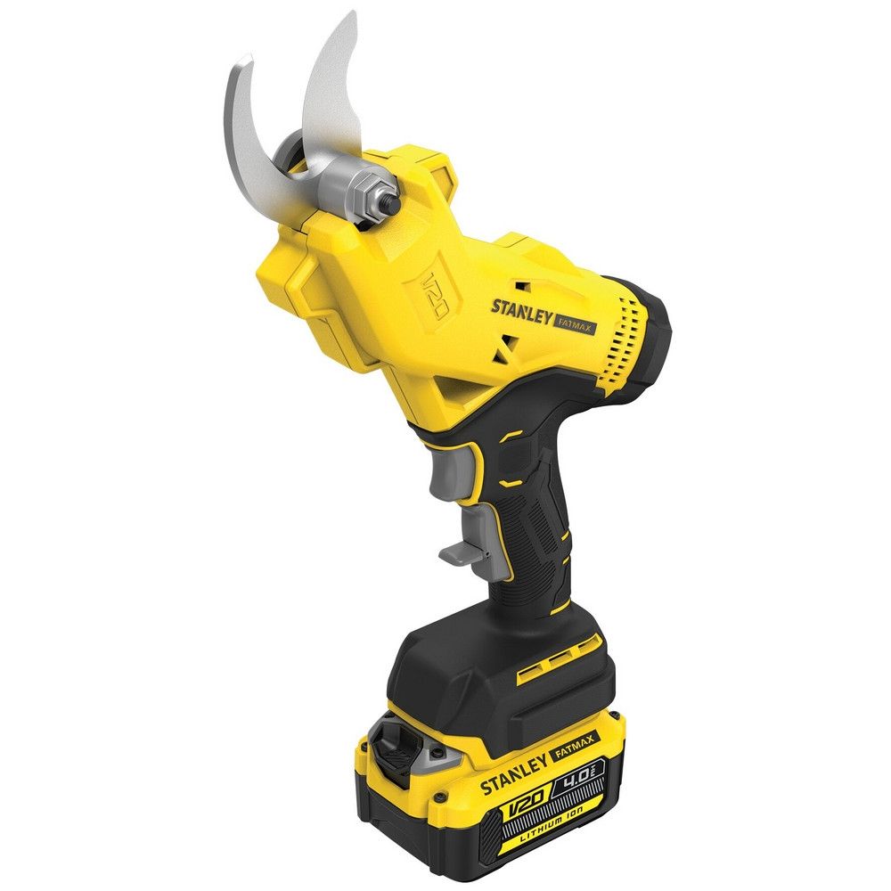 Аккумуляторный секатор STANLEY FATMAX SFMCPP32M1, 18 В, рез до 32 мм, с АКБ 4 Ач и ЗУ (SFMCPP32M1-QW)
