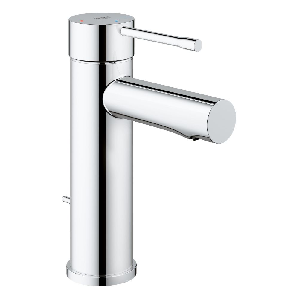 Смеситель для раковины GROHE Essence с донным клапаном, S-size, хром (23379001)