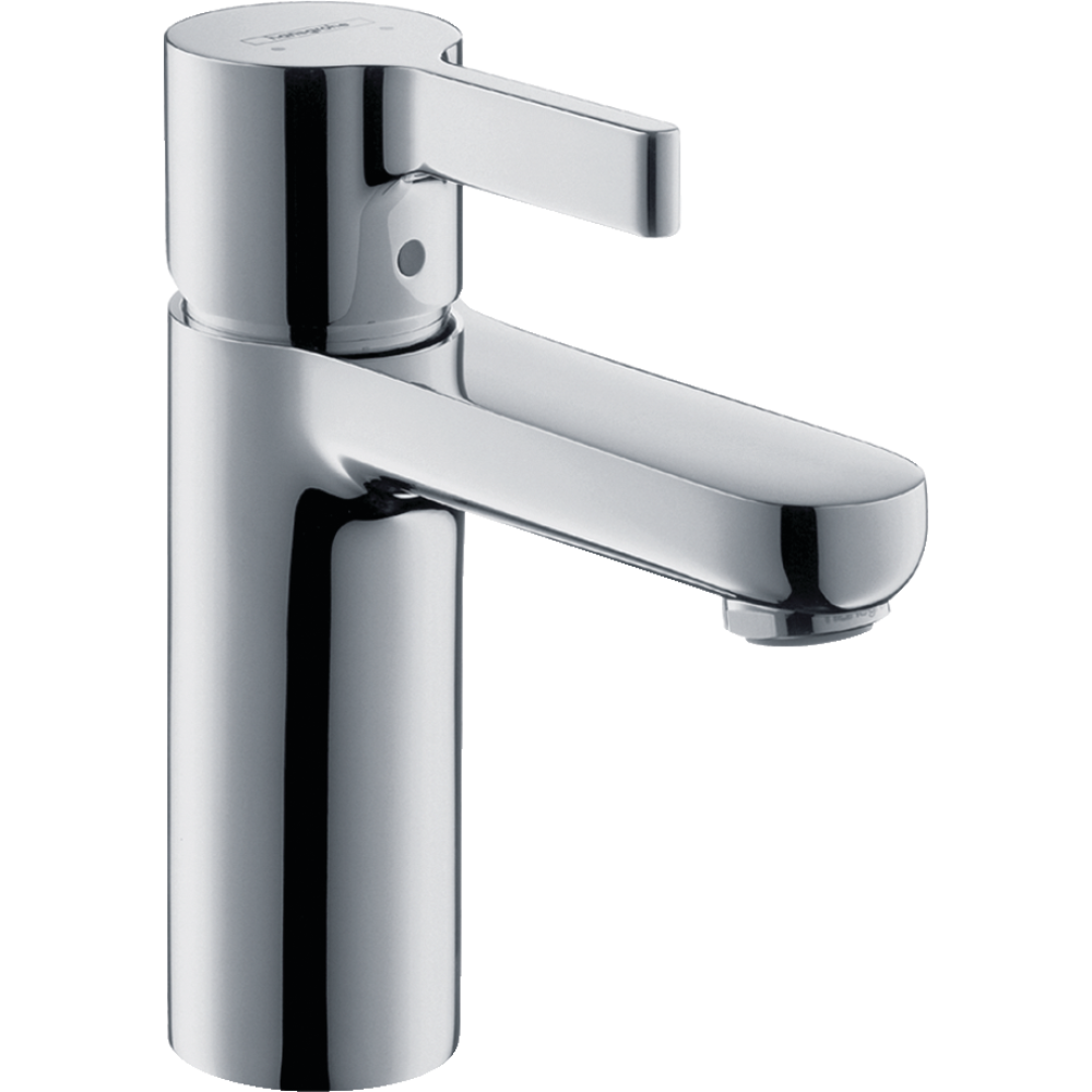 Смеситель для раковины hansgrohe Metris S LowFlow, со сливным гарнитуром 31063000, хром