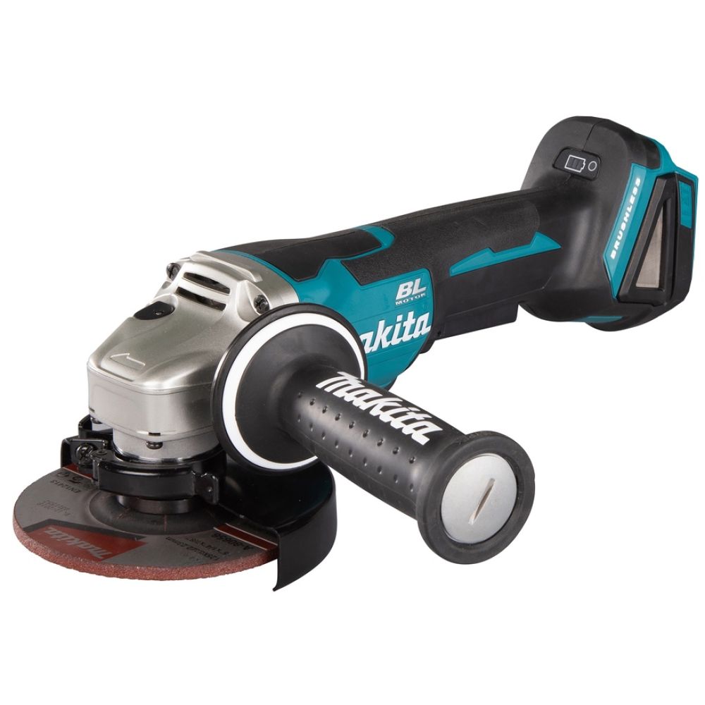 Аккумуляторная угловая шлифмашина Makita DGA508Z, 18 В, 125 мм, 8500 об/мин, без АКБ и ЗУ