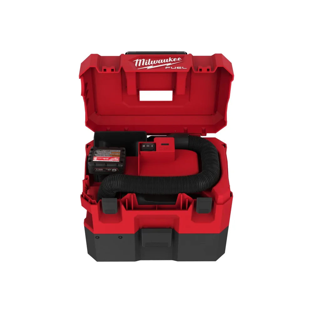 Аккумуляторный пылесос Milwaukee M12 FVCL-0, 12 В, 1275 л/мин, без АКБ и ЗУ, 4933478186