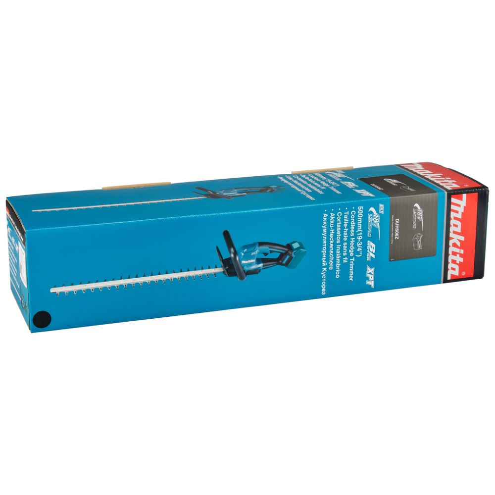 Аккумуляторный кусторез Makita DUH506Z, 18 В, 50 см, 4000 ход/мин, без АКБ и ЗУ