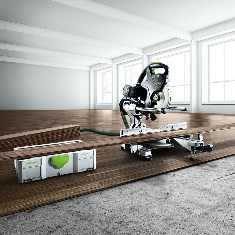 Торцовочная пила Festool KS 60 E, 1200 Вт, 216 мм, 3500 об/мин (561683)