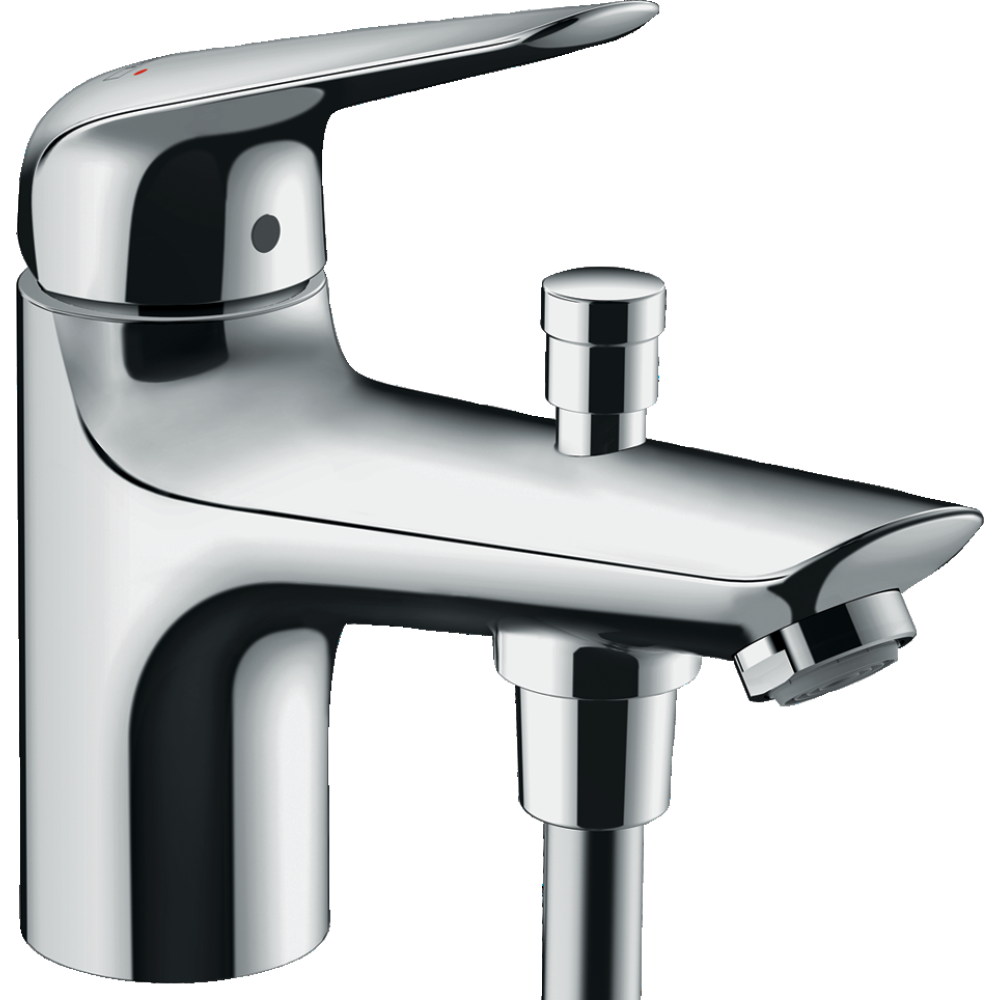 Смеситель для ванны hansgrohe Novus Monotrou на край ванны 71321000, хром