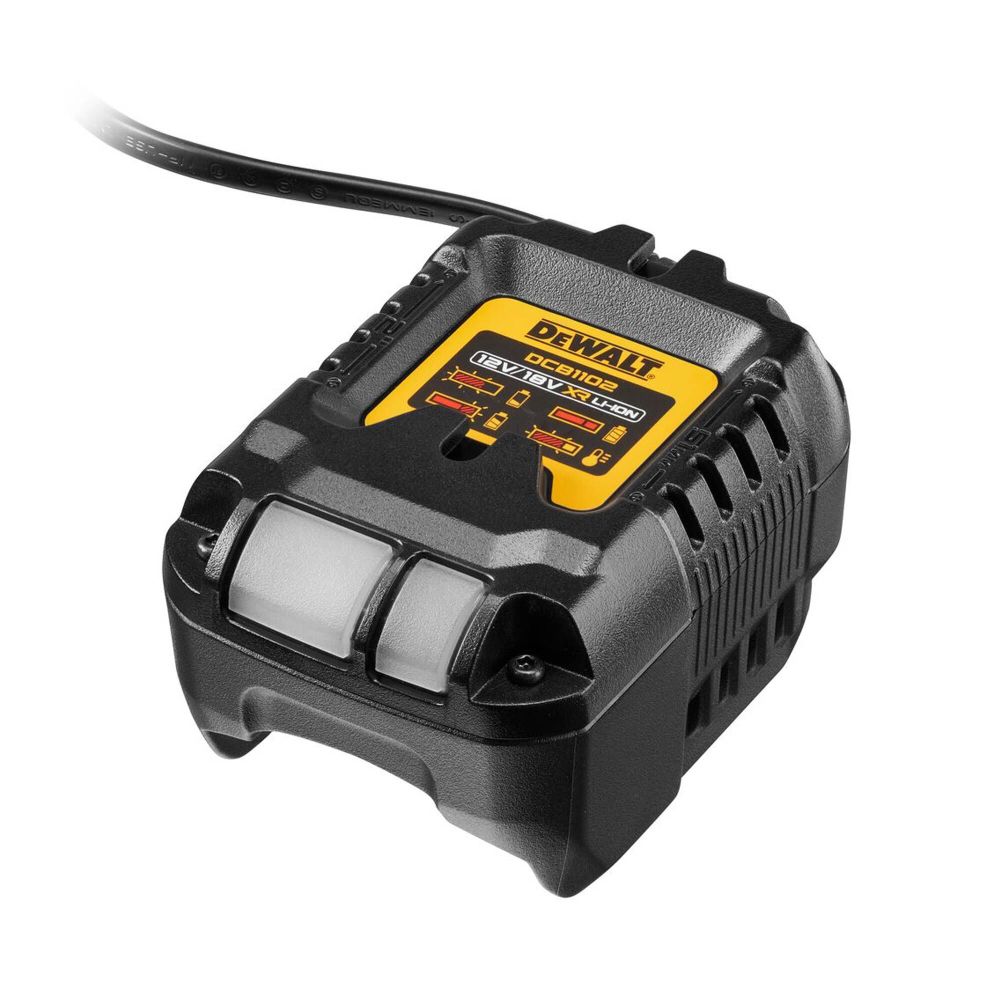 Зарядное устройство DEWALT DCB1102, 12/14.4/18/54 В, 2 А (DCB1102-XJ)