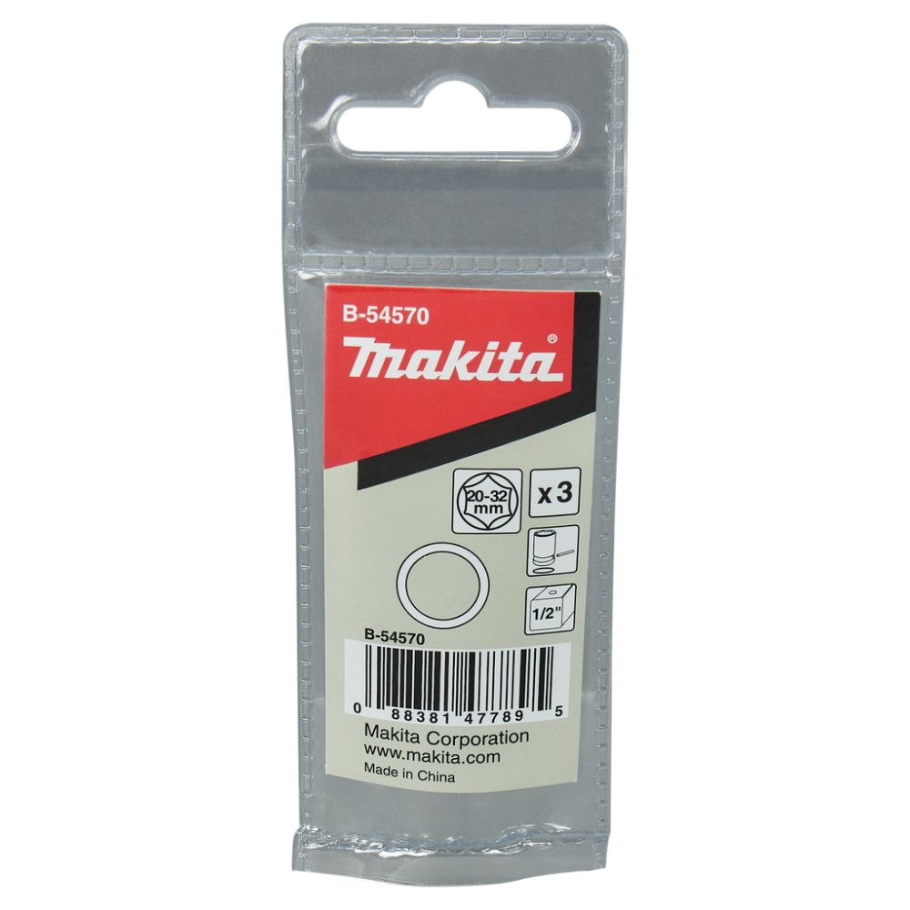 Кольцо для торцовых головок Makita, 1/2", (B-54570)