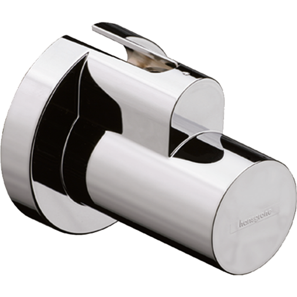 Декоративная накладка для углового вентиля hansgrohe 13950000, хром