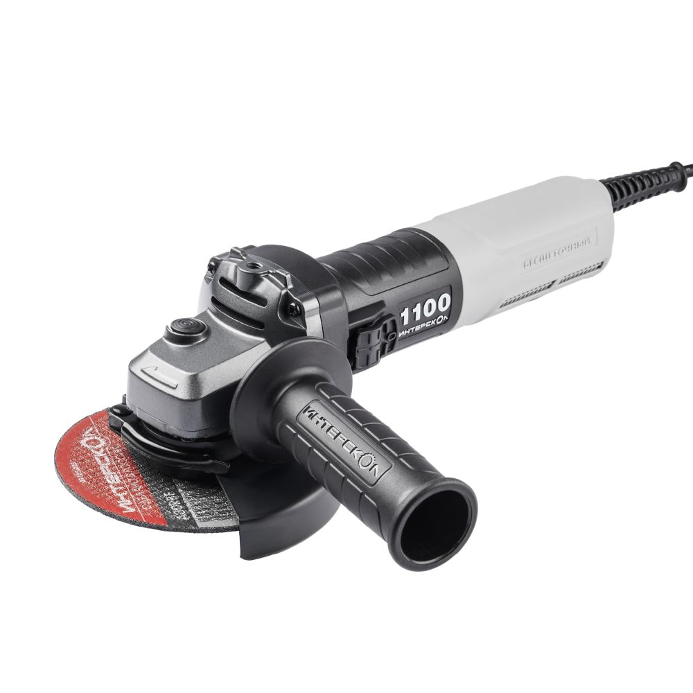 Угловая шлифмашина ИНТЕРСКОЛ УШМВ-125/1100Э, 1100 Вт, 125 мм, 10000 об/мин (840.0.0.70)