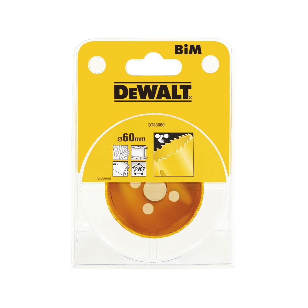 Коронка биметаллическая DEWALT DT83060, M3 60 x 46 мм