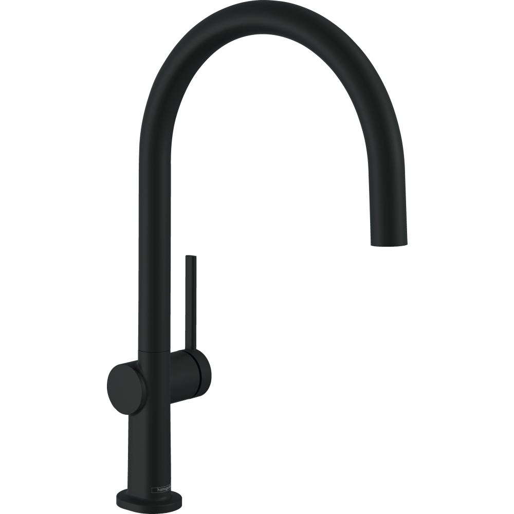 Смеситель для кухонной мойки hansgrohe Talis M54 220, Eco, 1jet 72843670, матовый черный