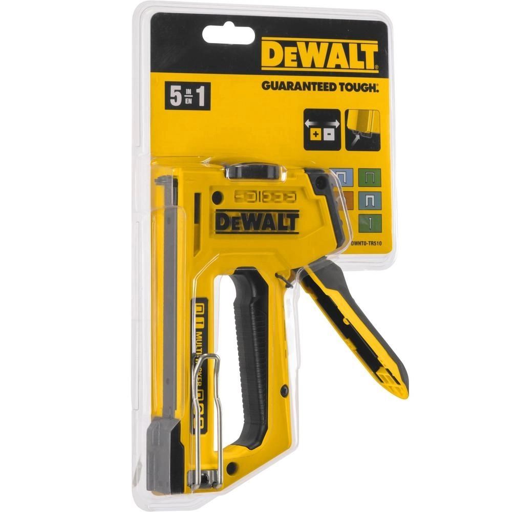 Степлер DEWALT 5 в 1 (УЦЕНЕННЫЙ ТОВАР) (DWHT0-TR510/U)