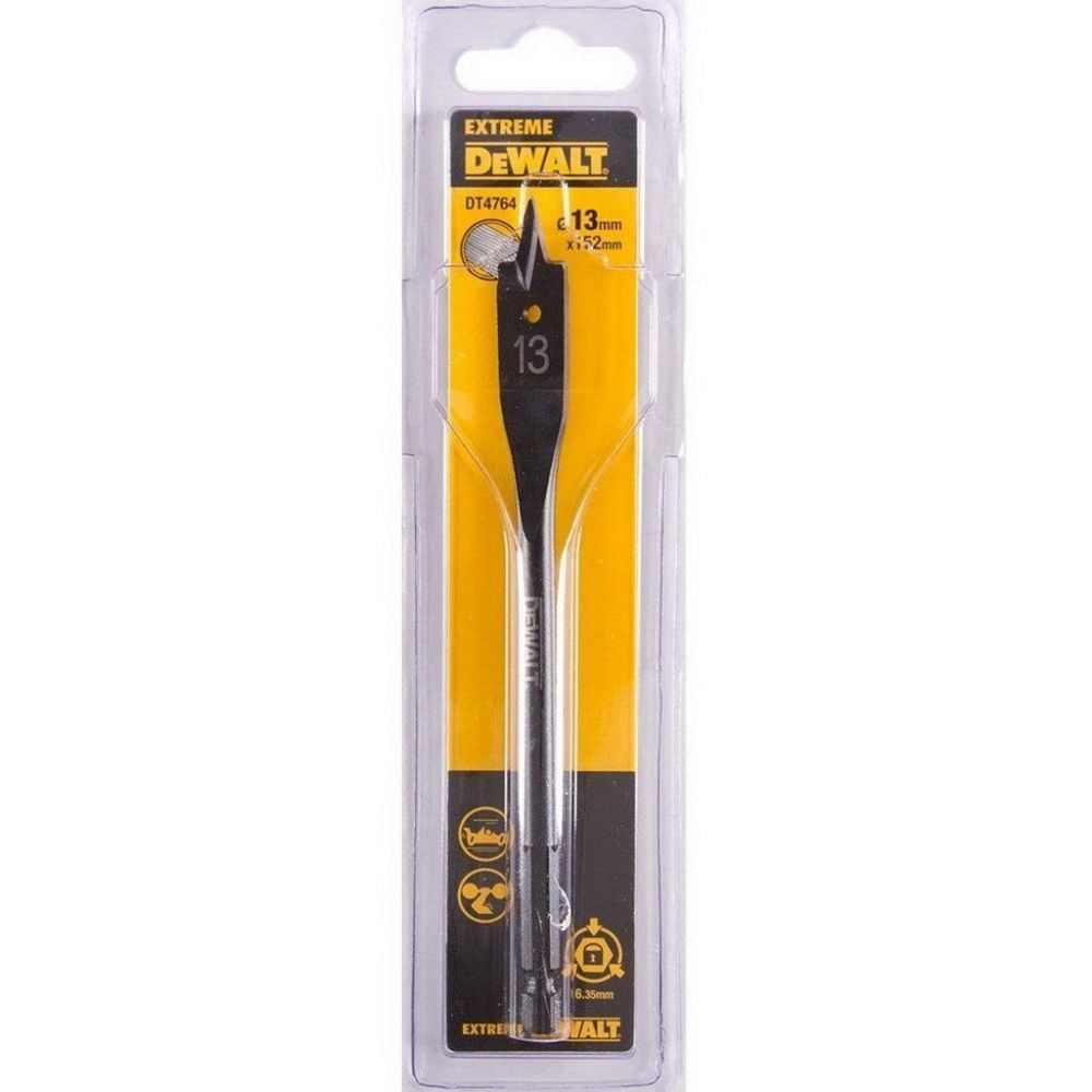Сверло перьевое DEWALT IMPACT EXTREME, 1/4" 13x152 мм (DT4764-QZ)