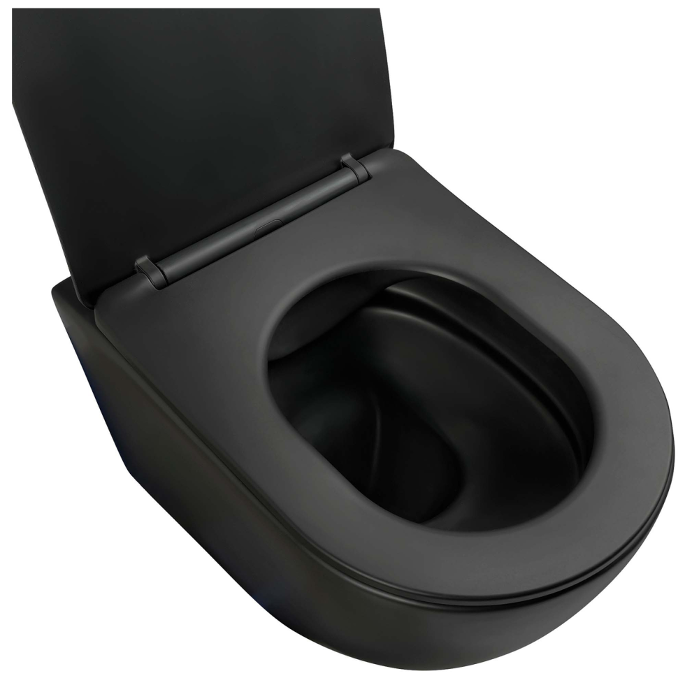 Комплект инсталляции GROHE Solido 38811KF0 с унитазом Aquatek ЕВРОПА AQ1901-MB и сиденьем с микролифтом (NW0260)