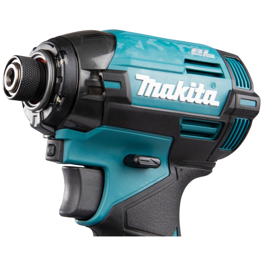 Аккумуляторный шуруповерт Makita TD002GD201, 40 В, 220 Нм, 4600 уд/мин, с 2 АКБ 2.5 Ач и ЗУ, в кейсе MakPac