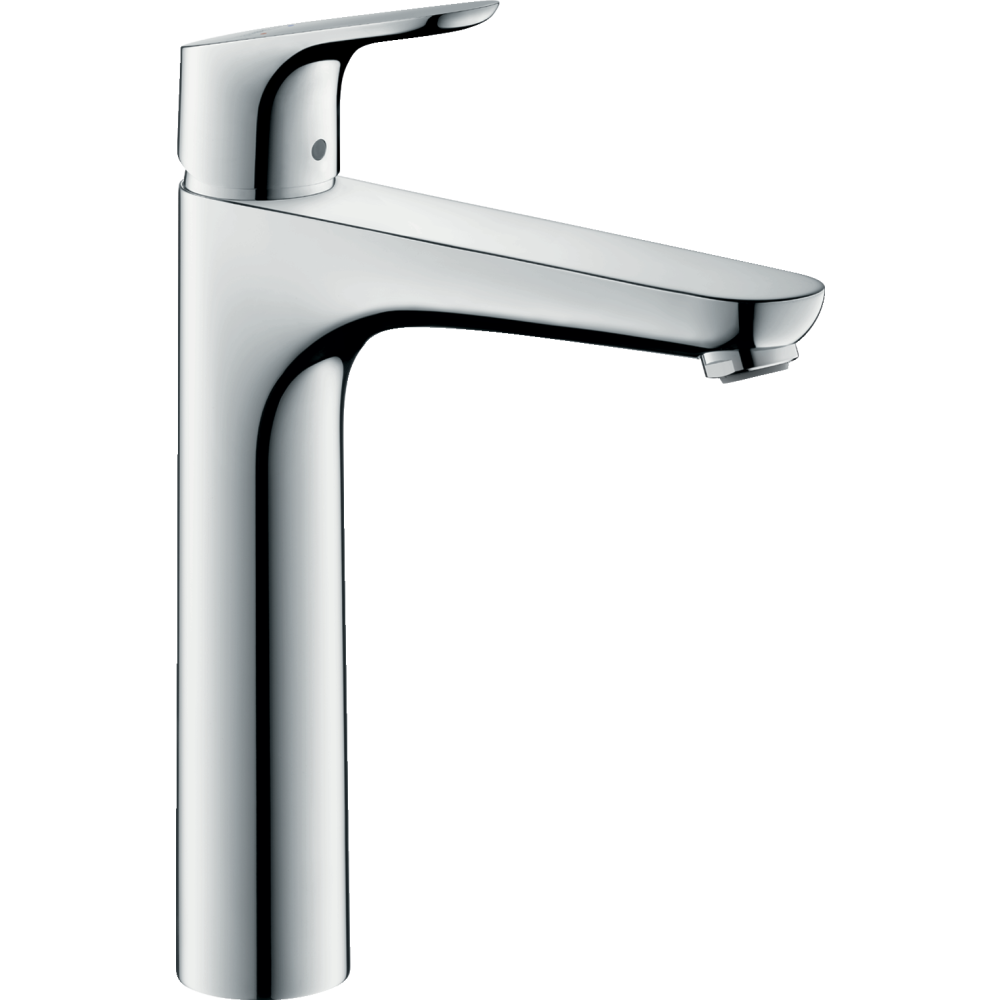 Смеситель для раковины hansgrohe Focus 190 CoolStart, Eco, со сливным клапаном Push-Open 31658000, хром