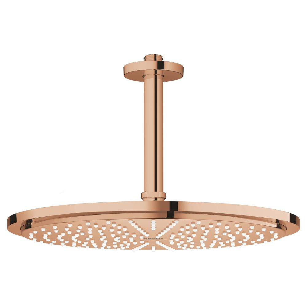 Верхний душ GROHE Rainshower, 9,5 л/мин, 1 режим, 142 мм, теплый закат глянец (26067DA0)