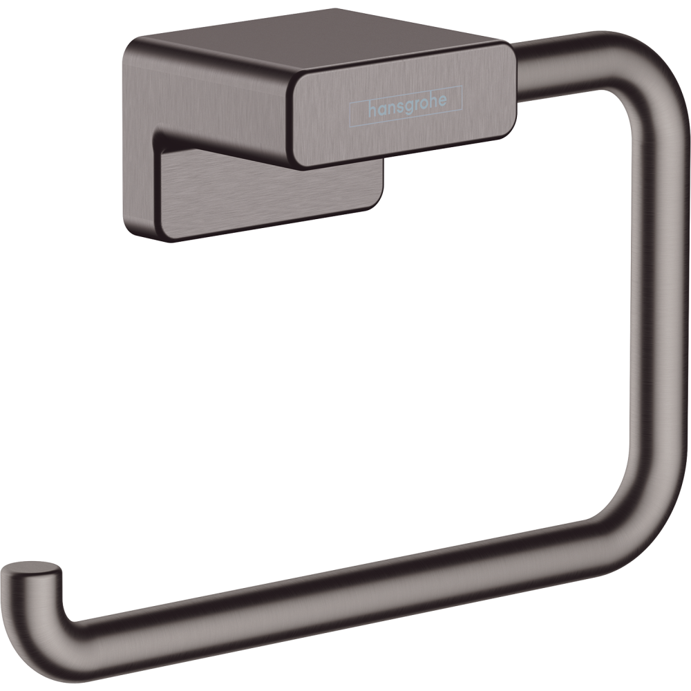 Держатель для туалетной бумаги hansgrohe AddStoris 41771340, шлифованный черный хром