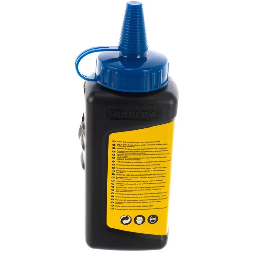 Порошковый мел для разметки STANLEY 1-47-403, синий, 115 г