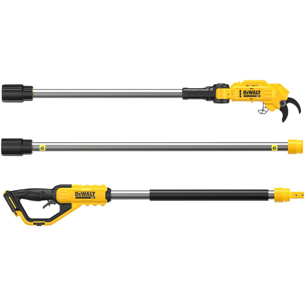 Аккумуляторный высотный секатор DEWALT DCMPP569N, 18 В, рез до 38 мм, без АКБ и ЗУ (DCMPP569N-XJ)