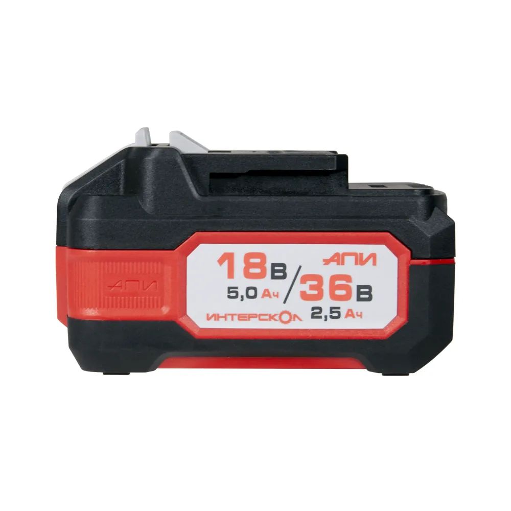 Аккумуляторная ударная дрель-шуруповерт ИНТЕРСКОЛ ДАУ-13/36В 90, 36 В, 2000 об/мин, 30000 уд/мин, с АКБ 2.5 Ач и ЗУ (860.0.0.70-B25C)