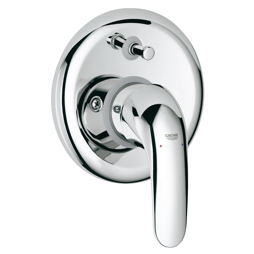 Смеситель для ванны GROHE Euroeco в комплекте с монтажной , хром (32747000)