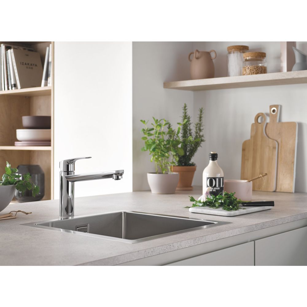Смеситель для кухни GROHE Eurosmart, хром (30463000)