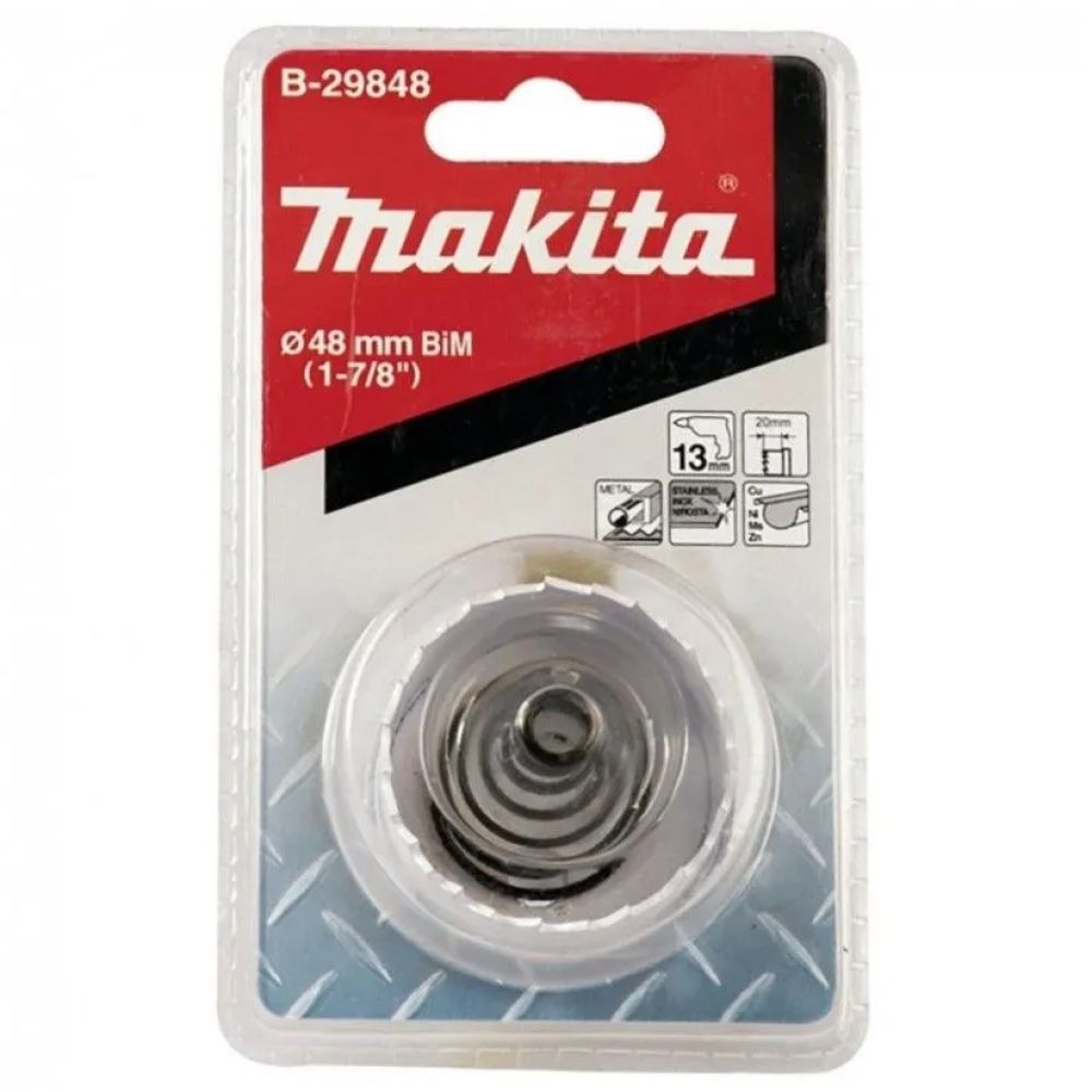 Коронка Makita BiM по листовому металлу, 48x20 мм, B-29848