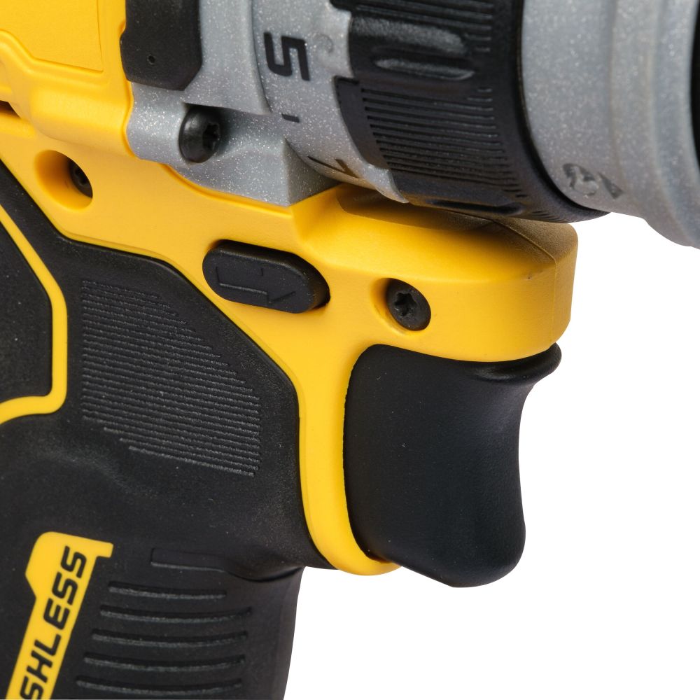 Дрель-шуруповерт DEWALT DCD703NT, 12 В, 58 Нм, 1500 об/мин, с набором насадок, без АКБ и ЗУ, в кейсе TSTAK (DCD703NT-XJ)