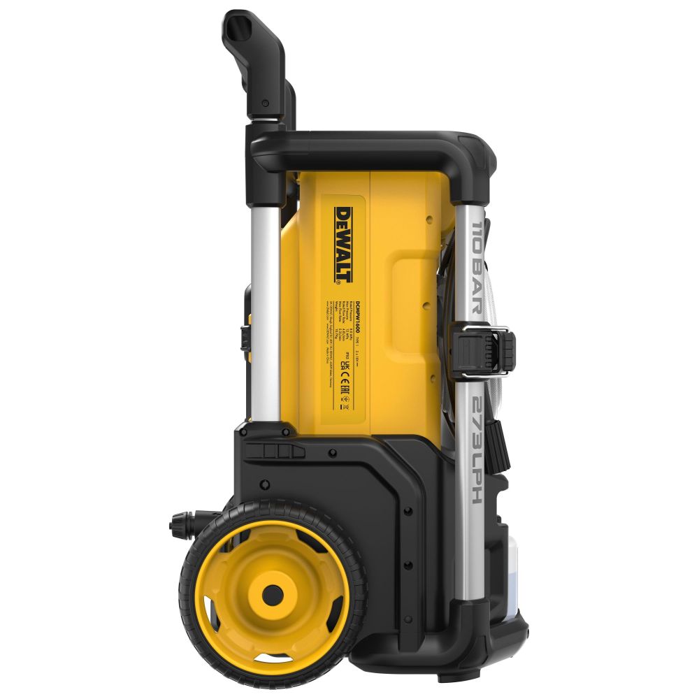 Аккумуляторная мойка высокого давления DEWALT DCMPW1600P1, 2х18 В, 110 бар, 330 л/ч, с АКБ 5 Ач и ЗУ (DCMPW1600P1N-XJ)