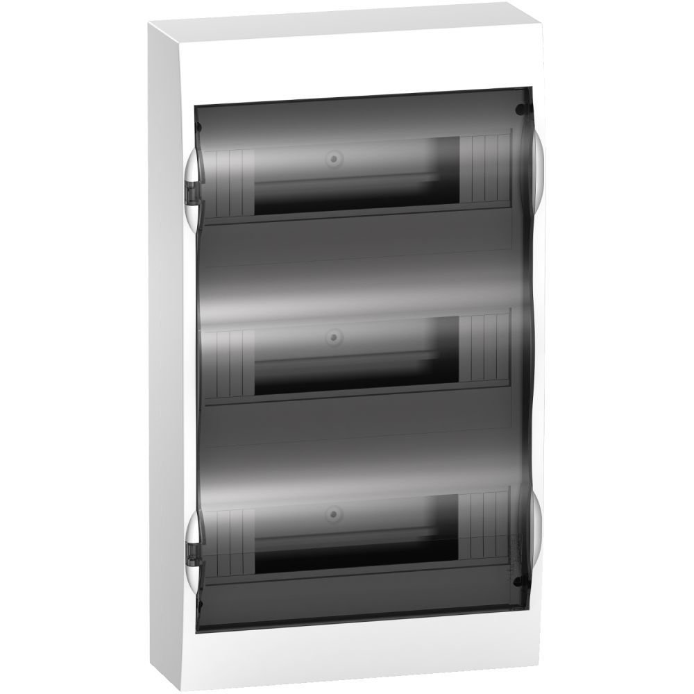 Шкаф навесной с прозрачной дверью 3 ряда/36 модулей City9 Box Schneider Electric EZ9E312S2SRU