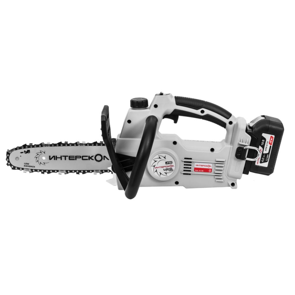 Аккумуляторная цепная пила ИНТЕРСКОЛ ПЦА-10/18В, 18 В, 25.4 см, 10 м/с, без АКБ и ЗУ (696.1.0.70)