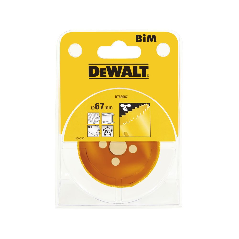 Коронка биметаллическая DEWALT DT83067, M3 67 x 46 мм