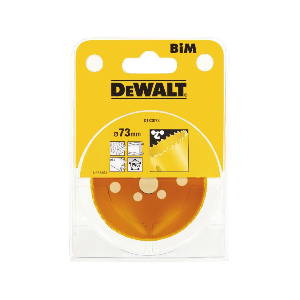 Коронка биметаллическая DEWALT DT83073, M3 73 x 46 мм