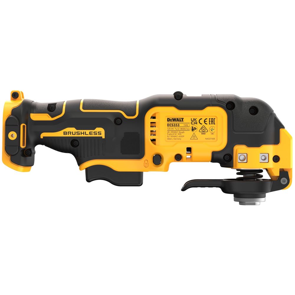 Аккумуляторный реноватор DEWALT DCS353L1T, 12 В, 18000 кол/мин, с АКБ 5 Ач и ЗУ, в кейсе TSTAK (DCS353L1NT-XJ)