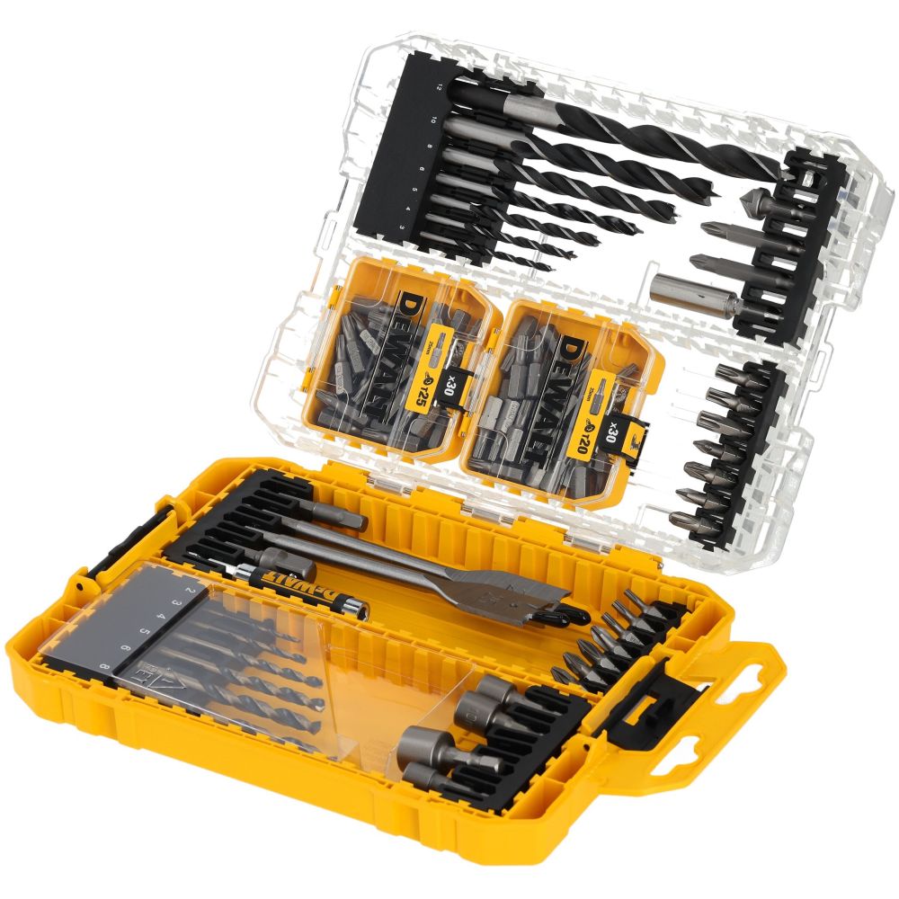 Комплект из 3 наборов оснастки DEWALT DT70785, 3х100 шт., в кейсе (DT70785-QZ-3)