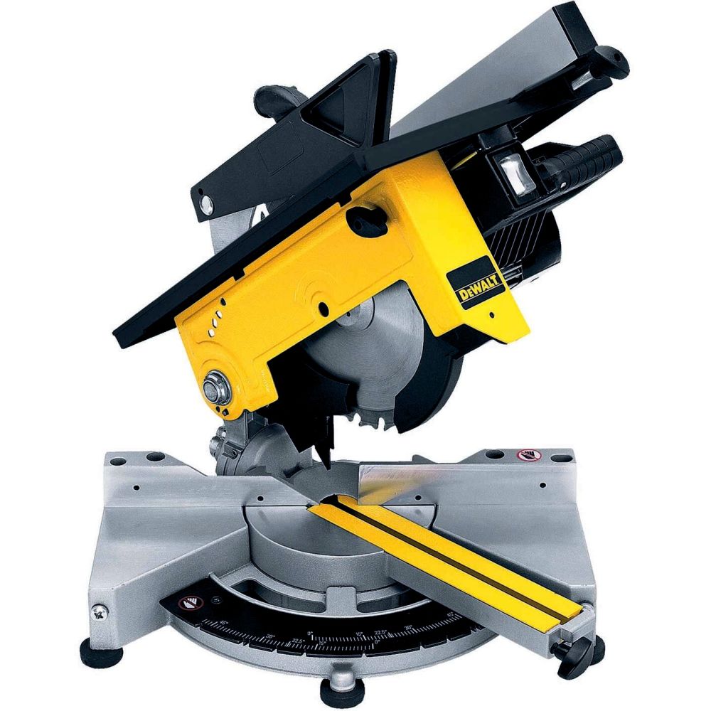 Комбинированная торцовочная пила DEWALT DW711, 1300 Вт, 260 мм, 2950 об/мин (DW711-QS)