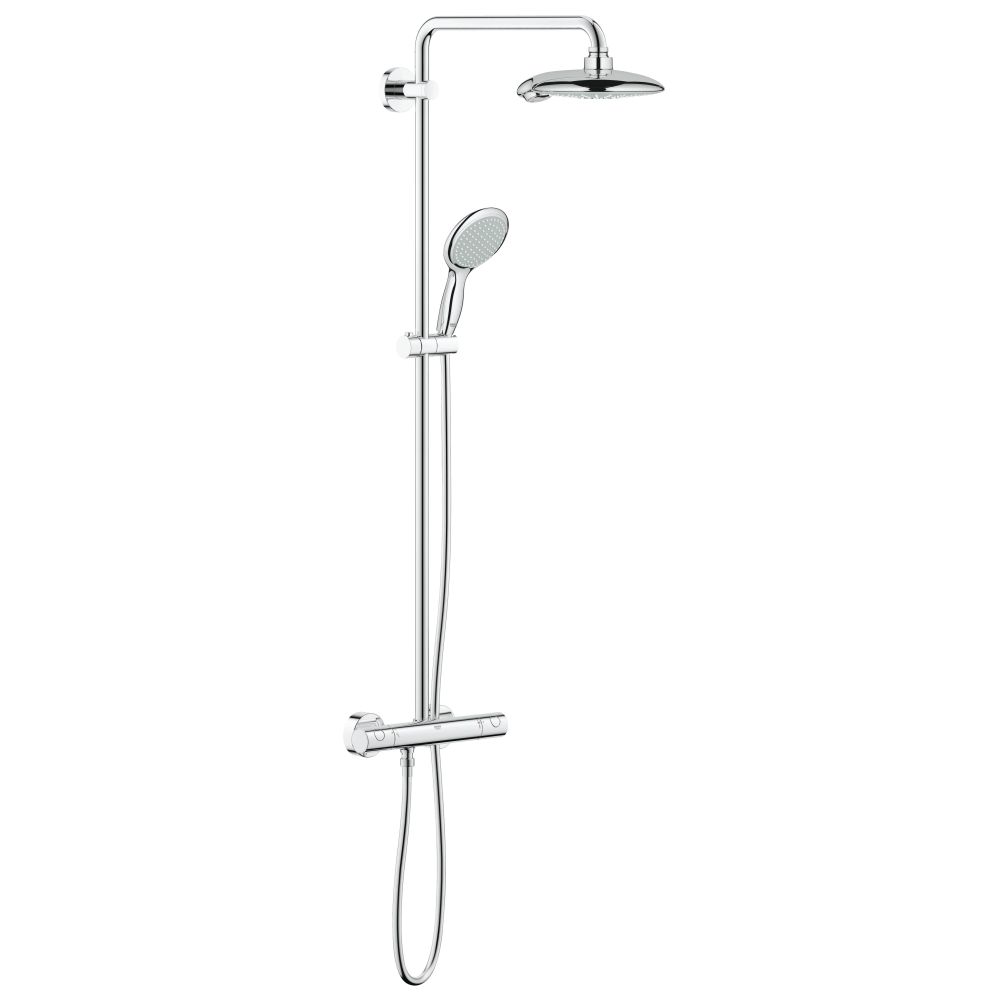 Душевая система GROHE Euphoria Power&Soul 190 с термостатом для душа, хром (26186000)