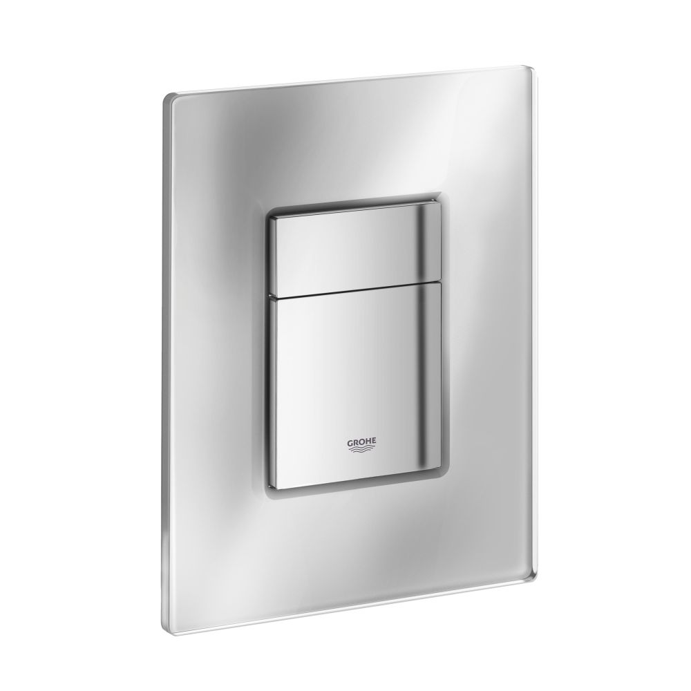 Панель смыва для унитаза GROHE Skate Cosmopolitan Glass, 3 режима, матовый титан (38845BS0)