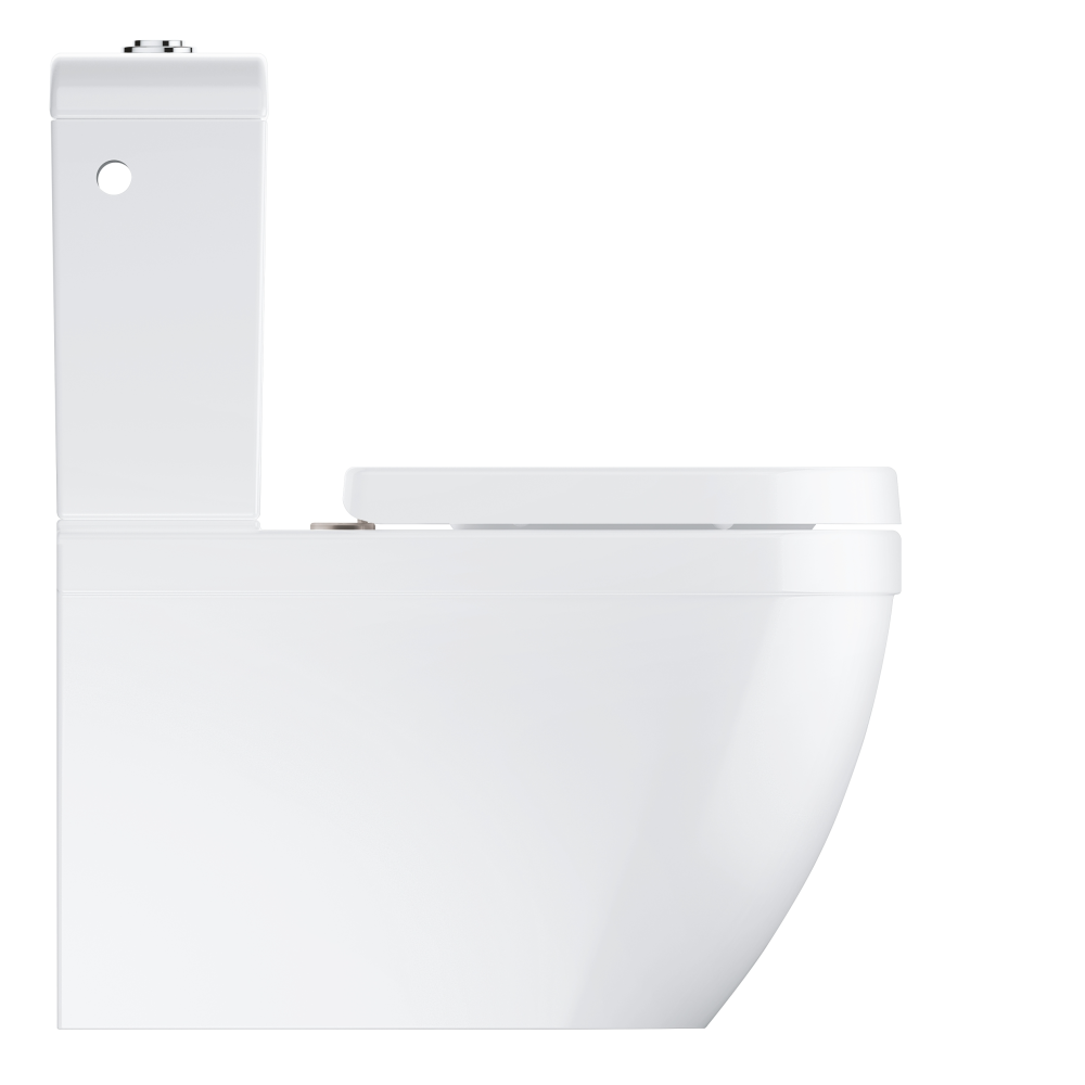 Напольный унитаз GROHE Euro Ceramic с сиденьем, альпин-белый (NW0357)