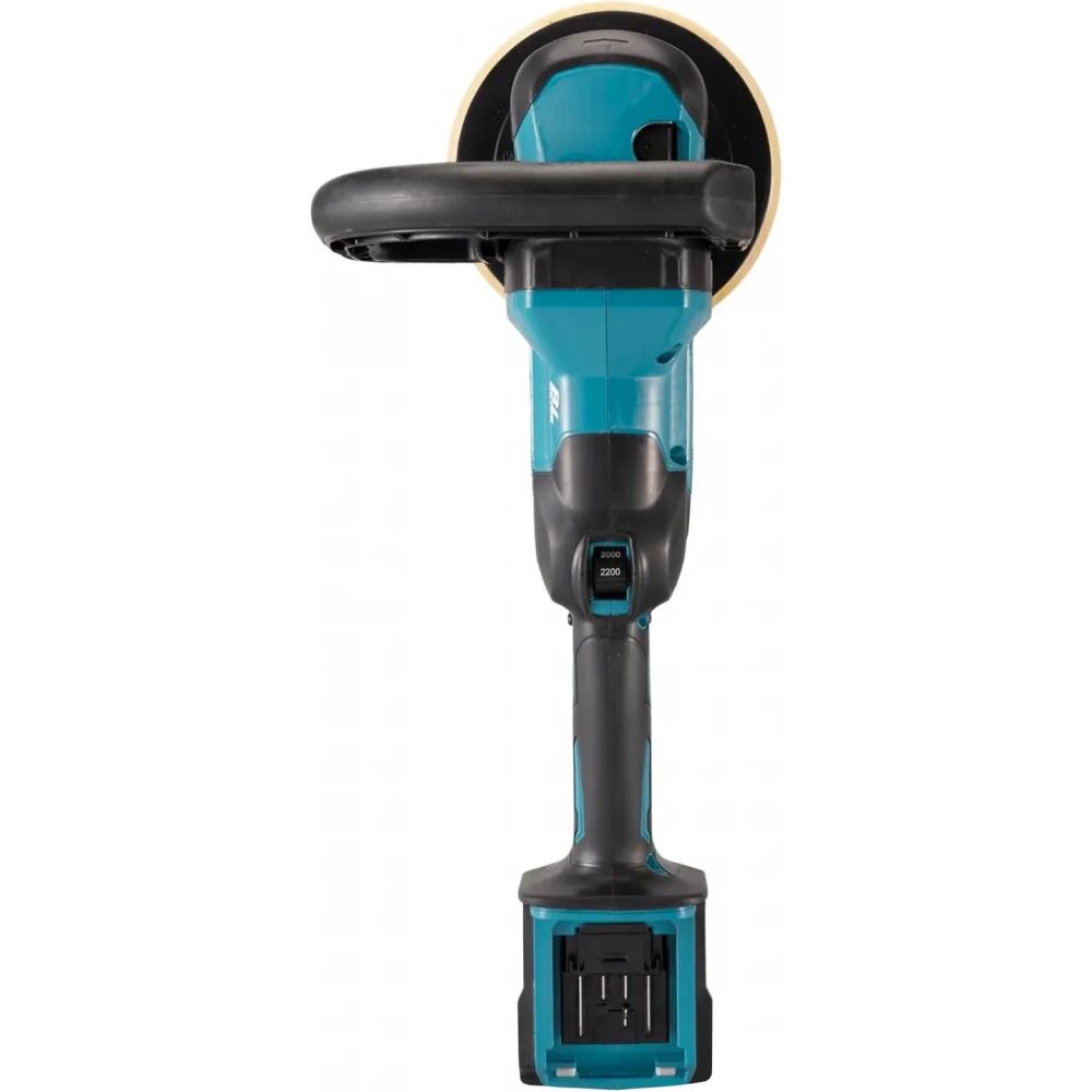 Аккумуляторная полировальная машина Makita PV001GZ, 40 В, 180 мм, 2200 об/мин, без АКБ и ЗУ