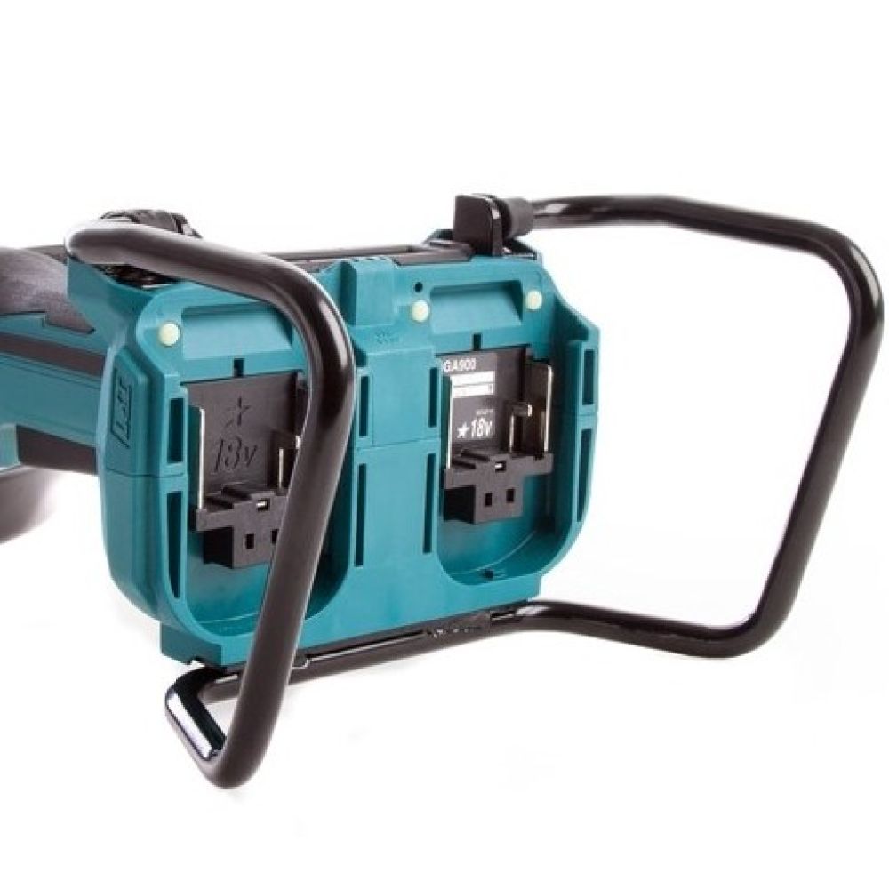 Аккумуляторная угловая шлифмашина Makita DGA700Z, 2x18 В, 180 мм, 7800 об/мин, без АКБ и ЗУ