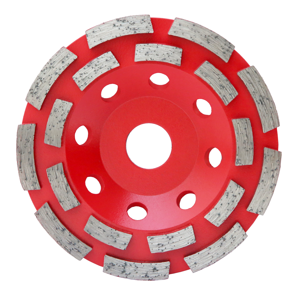 Чашка алмазная ИНТЕРСКОЛ 2-ряда, 125х22.2х5 мм, 13300 об/мин (10102.125)