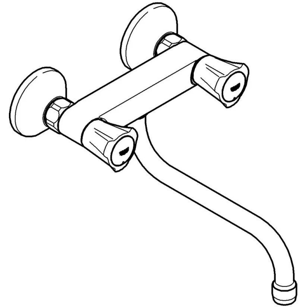 Смеситель для кухни GROHE Costa L, хром (31187001)