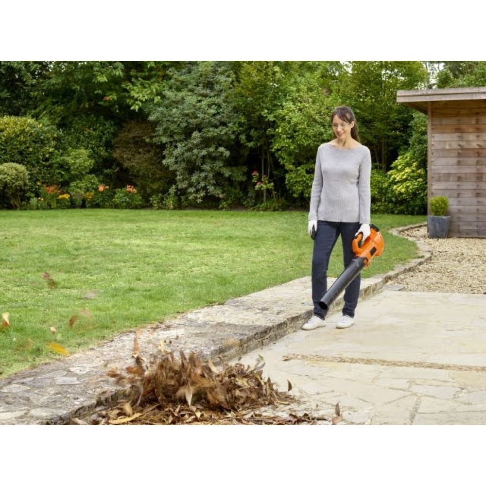 Воздуходув аккумуляторный BLACK+DECKER BCBL200B, 18 Вольт, без аккумулятора и ЗУ