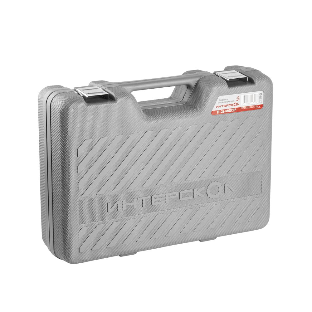 Перфоратор ИНТЕРСКОЛ П-26/850ЭР, 850 Вт, 2.6 Дж, 5500 уд/мин, в кейсе (849.1.0.70)