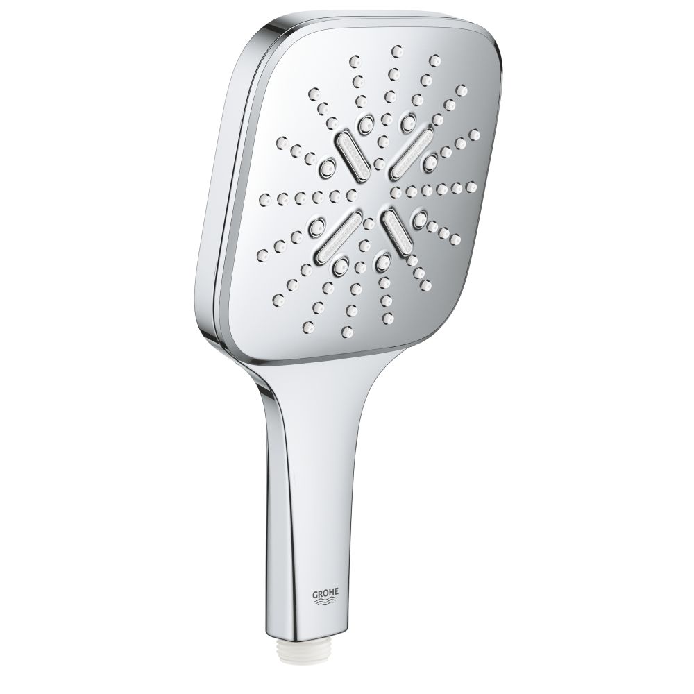 Ручной душ GROHE Rainshower SmartActive 130 Cube, 9.5 л/мин, 3 режима, хром (26582000)