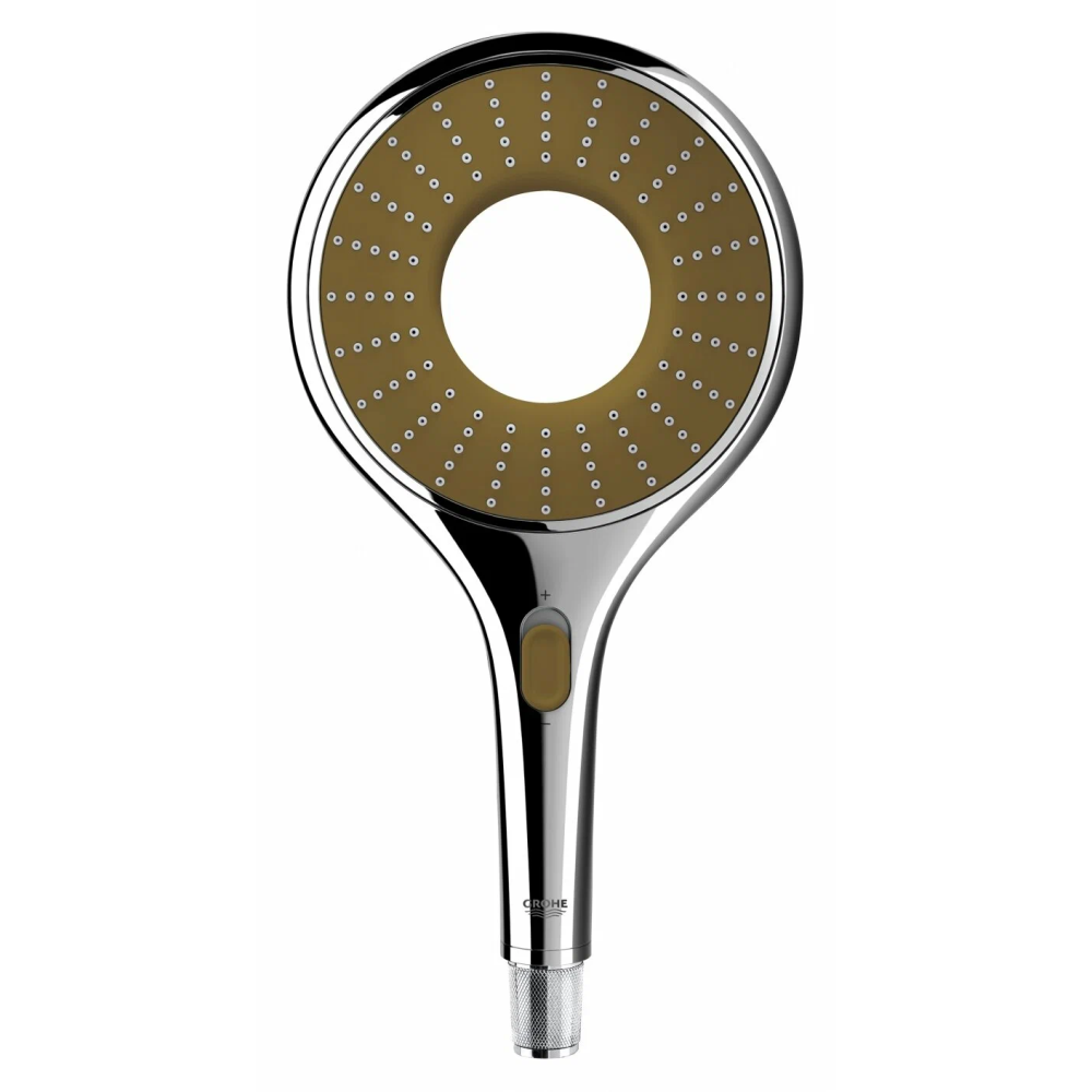 Ручной душ GROHE Rainshower Icon, 2 режима, хром/коричневый (27633000)