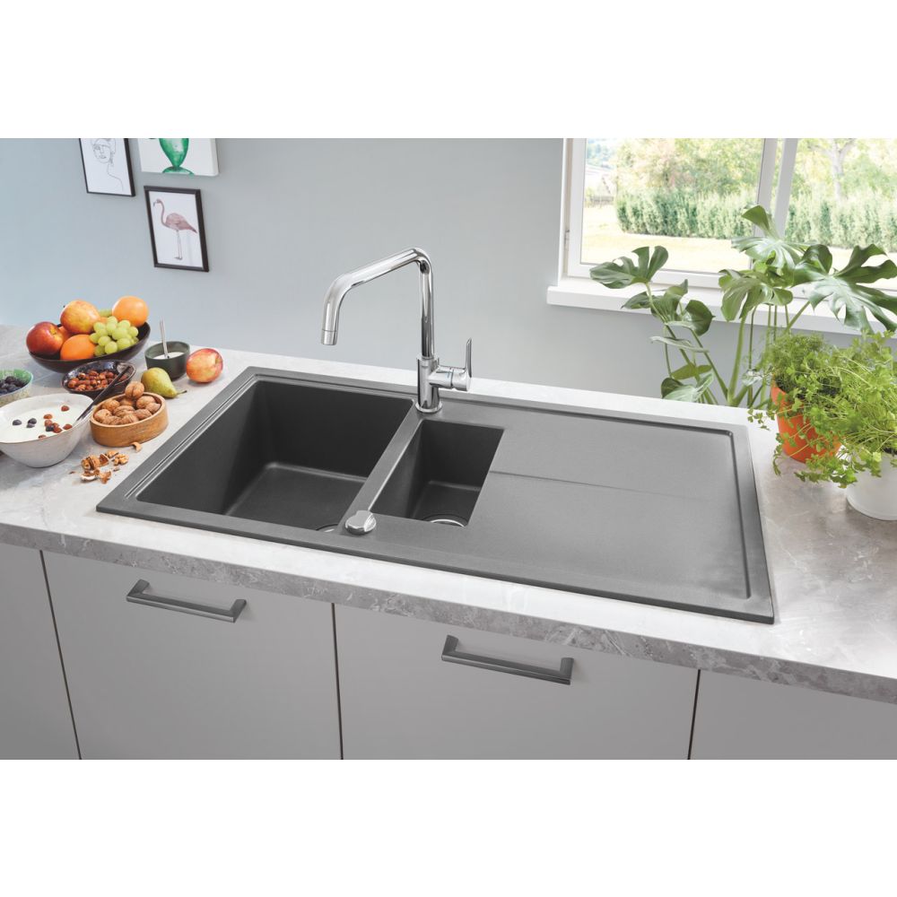 Смеситель для кухни GROHE Eurosmart, хром (30567000)